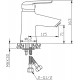Смеситель для раковины STWORKI Скаген SK-05cr