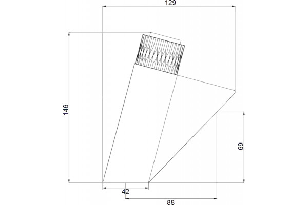 Смеситель для раковины STWORKI Ульвик UL-02cr