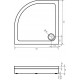 Поддон для душа STWORKI Хельсинки 90x90, с сифоном и экраном