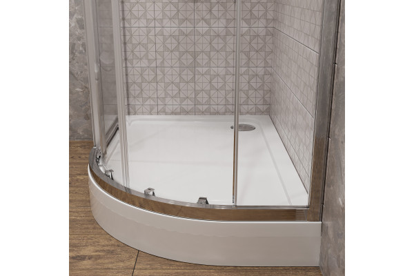 Поддон для душа STWORKI Хельсинки 120x80 L, с сифоном