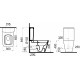 Унитаз-компакт STWORKI Монтре SETK3204-0316 безободковый, с микролифтом