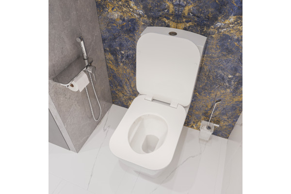 Унитаз-компакт STWORKI Монтре SETK3204-0316 безободковый, с микролифтом