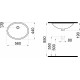 Раковина STWORKI 56 K0001-0566 встраиваемая