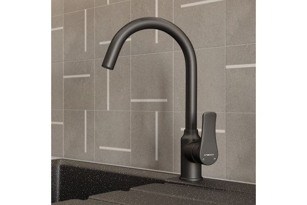 Смеситель для кухни STWORKI HWX0603-P01BK