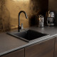 Смеситель для кухни STWORKI HWX0603-P01BK
