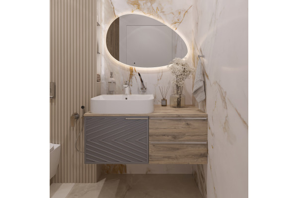 Мебель для ванной STWORKI Arron 100 dorado