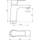 Душевой комплект STWORKI Хельсинки HFSG97000 + HFHS20000 + HFHS02100 + HFHS02100