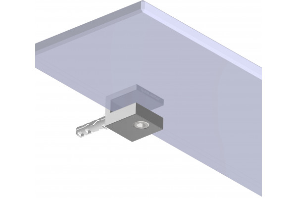 Полка STWORKI Glass Shelf 90 полкодержатели хром