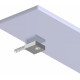 Полка STWORKI Glass Shelf 90 полкодержатели хром