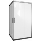 Душевой уголок STWORKI Дублин 120x120 см профиль хром глянец