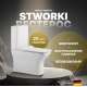 Унитаз-компакт STWORKI Вестерос VS-01un, безободковый, с микролифтом