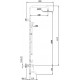 Душевая стойка STWORKI Тронхейм TR-05ni