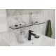 Полка STWORKI Glass Shelf 60 полкодержатели черные