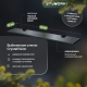 Полка STWORKI Glass Shelf 70 полкодержатели черные