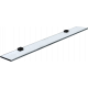 Полка STWORKI Glass Shelf 70 полкодержатели черные