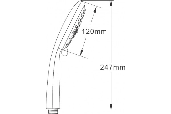 Душевая лейка STWORKI Скаген SK-04cr