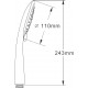Душевая лейка STWORKI Скаген SK-02cr
