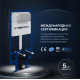 Комплект Унитаз подвесной STWORKI Дублин SETK3504-0605-001-1-6000 с микролифтом + Инсталляция + Кнопка 230823 хром матовый