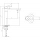 Смеситель для раковины STWORKI Кронборг HDA4691MG