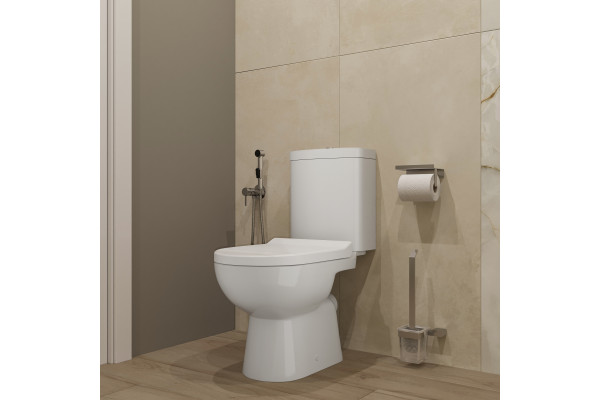 Унитаз-компакт STWORKI Молде 6006-6004 с микролифтом