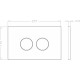 Комплект Унитаз подвесной DIWO Сочи 7508N003-0079 безободковая + Крышка Yakut 0344 с микролифтом + Инсталляция STWORKI + Кнопка Хельсинки 500474 золотая матовая