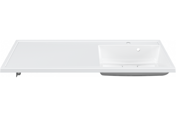 Раковина STWORKI Флом SFnS1100R на стиральную машину, с кронштейном