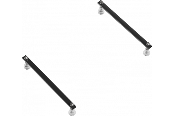Комплект Акриловая ванна STWORKI Хальмстад SW1017075026 без опоры 170x75 см + Ножки + Гарнитур Вестфолл WH627-C хром
