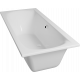 Комплект Акриловая ванна STWORKI Хадстен SW1016075028 без опоры 180x80 см + Каркас SW5018080052 180 + Гарнитур Готланд WH628-MB черный матовый