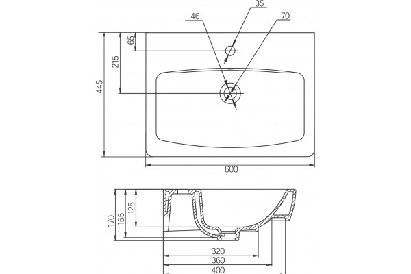 Мебель для ванной STWORKI Дублин 60