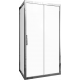 Душевой уголок STWORKI Эстерсунд 110x80 см профиль хром глянец