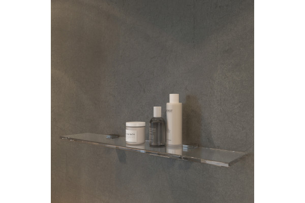 Полка STWORKI Glass Shelf 60 полкодержатели хром