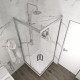 Поддон для душа STWORKI Дублин 90x90, с сифоном