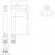 Смеситель для раковины STWORKI Хельсингборг 32161-139/1BG-IG11