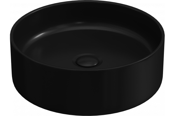 Тумба с раковиной STWORKI Lotus 42 anthracite matt