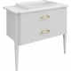 Тумба с раковиной STWORKI Luna 100 white