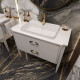 Тумба с раковиной STWORKI Luna 100 white
