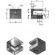 Полка STWORKI Glass Shelf 90 полкодержатели черные