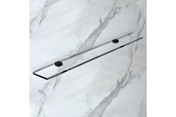 Полка STWORKI Glass Shelf 90 полкодержатели черные