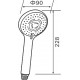 Душевая лейка STWORKI Колдинг KO-05cr