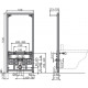 Комплект Биде подвесное STWORKI Ноттвиль K3106-2605 + Инсталляция AlcaPlast A105 /1120