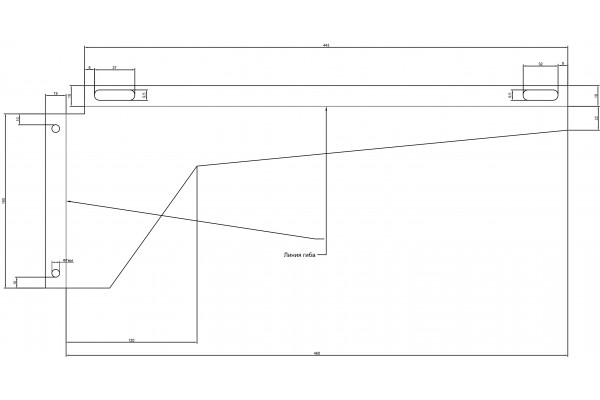 Тумба с раковиной STWORKI Берген 122, серая, со светлой столешницей, раковина BOCCHI Round