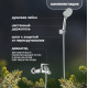 Смеситель для ванны с душем STWORKI Берген WFT1021-2