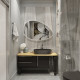 Мебель для ванной STWORKI Prestige, 140 black matt
