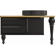 Мебель для ванной STWORKI Prestige, 140 black matt