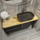 Мебель для ванной STWORKI Prestige, 140 black matt