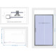 Душевой уголок STWORKI Эстерсунд 120x90 см профиль хром глянец