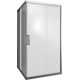 Душевой уголок STWORKI Дублин 120x120 см профиль хром матовый, стекло матовое