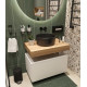 Столешница STWORKI Ольборг 80 дуб французский, без отверстий, с тумбой 80