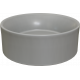 Тумба с раковиной STWORKI Берген 60, серая с темной столешницей 122, Bocchi Vessel 1174-006-0125