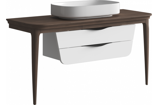Тумба с раковиной STWORKI Brezza 130 wood